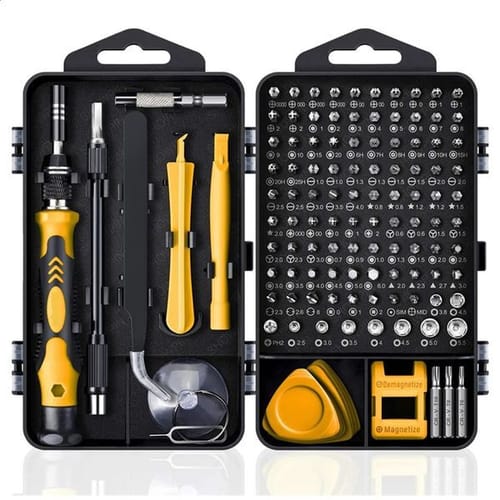 Computer Repair Kit122 In 1 Magnetic Laptop Screwdriver Kit Precision Screwdriver Set Small Impact Screw Driver Set With Case 240815