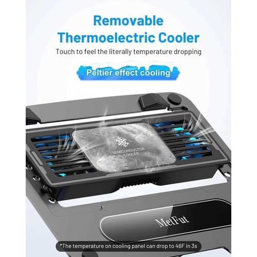 Laptop Cooling Stand 360-degree Swivel Base Carbon Steel Frame Ultra-quiet And Ultra-sturdy Fits Up To 16 Inchesm251115