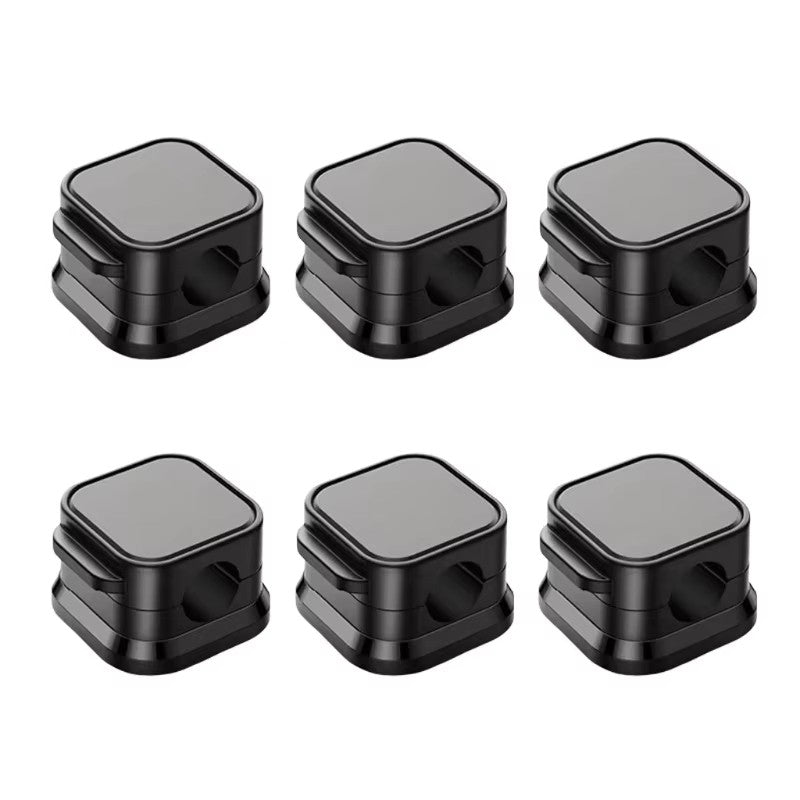6~600 Pack Magnetic Cable Clips & Cord Holder, Under Desk Cable Management Lot