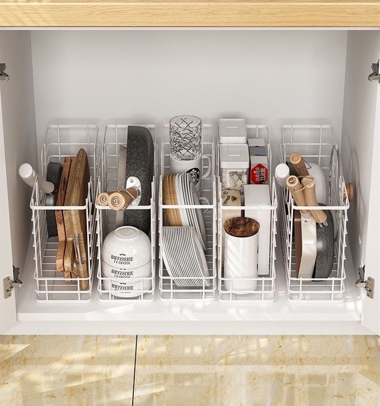 Style: Stackable Storage Rack - Kitchenware Sundries Box Sorting Basket Artifact