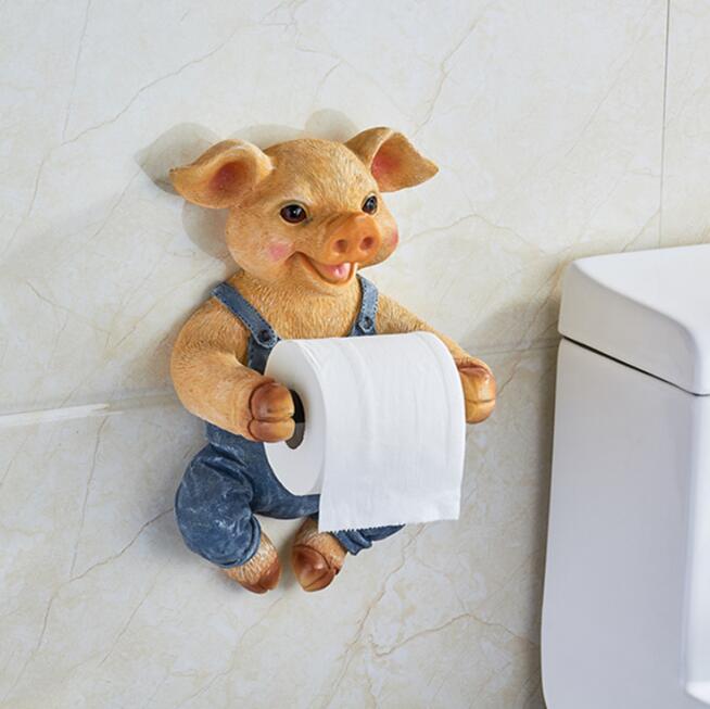 Style: Cat - Hanging Toilet Paper Holder