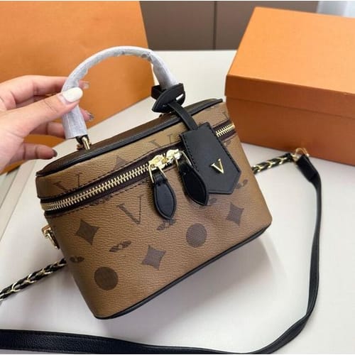 Color: No8 - Lady Cosmetic Bags Fashion Makeup Bag Women Designers Toiletry Travel Pouch Ladies Purses Highly Quality Handbags Multi Styles