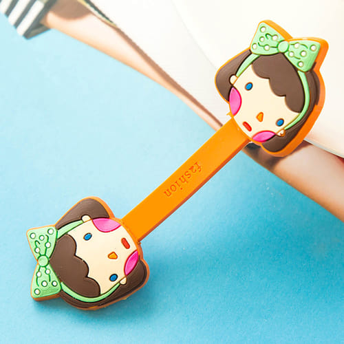 2pcs Cable Earphome Cord Wrap Cartoon Organizer Holder Silicone Rubber Usb Tidy Storage Fastener