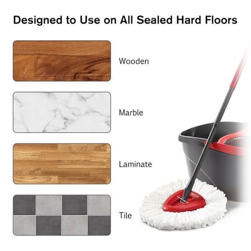 Hand Push Sweepers Spin Mop Pole Handle Head Replacement For Floor 360 No Foot Pedal Version Cleaning Scraper Home Officeonly 230421