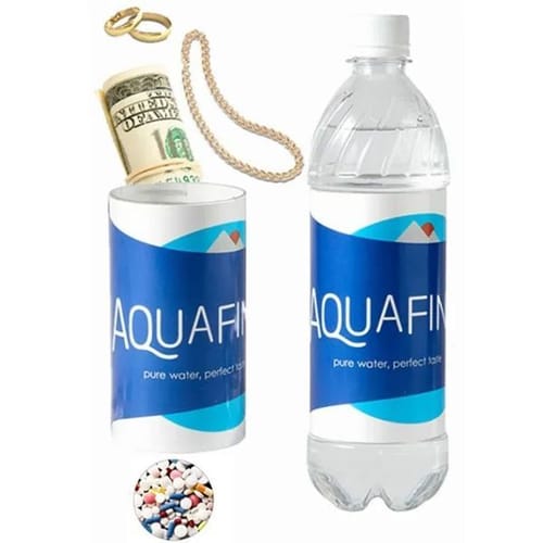 Storage Bottles Jars Diversion Water Bottle Shape Surprise Secret 710ml Hidden Security Container Stash Safe Box With A Food Grade Smell Proof Bag 231213
