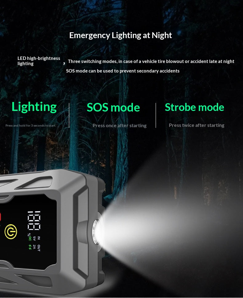 A18 Waterproof Car Emergency Start Power Supply