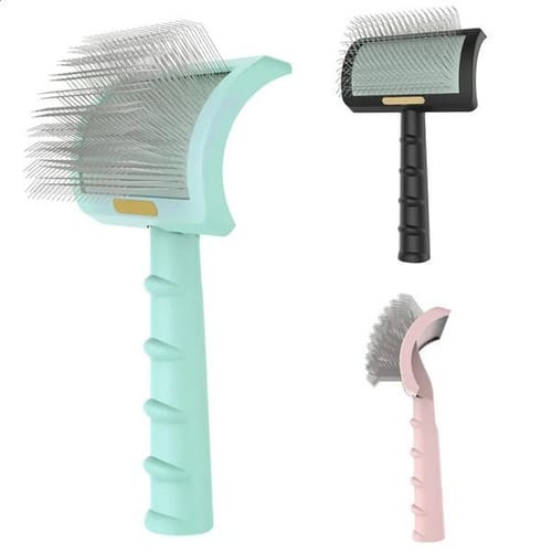 Pet Grooming Comb Hair Removal Brush Slider Massage Tools Large Dogs Cats Pet Supplies Accessories 240809