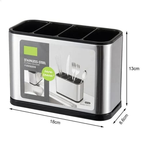Stainless Steel Cutlery Rack Household Cutlery Drawer Board Spoon Storage Kitchen Organizer Drawer Tray Drying Rack 250118