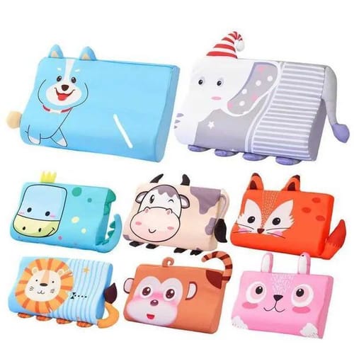 Childrens Sleep Pillow Conforms To Ergonomic Memory Foam Bed Pillow Breathable Sleep Time Pillow Skin Friendly Travel Pad 45x27x6cm M250328
