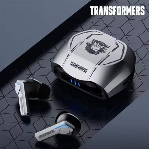 Transformers In Ear Earphone Wireless Bluetooth 5.3 Mini Headphones Hifi Stereo Outdoor Sport Music Headset Long Standby Tf-t06