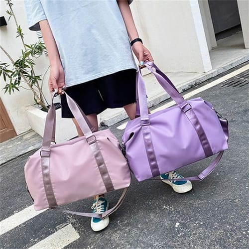 Gym Duffel Bag Multifunction Nylon Outdoor Bags Storage Yoga Gym Large Capacity Duffel Travel Waterproof Casual Beach Exercise Lage For Travelling