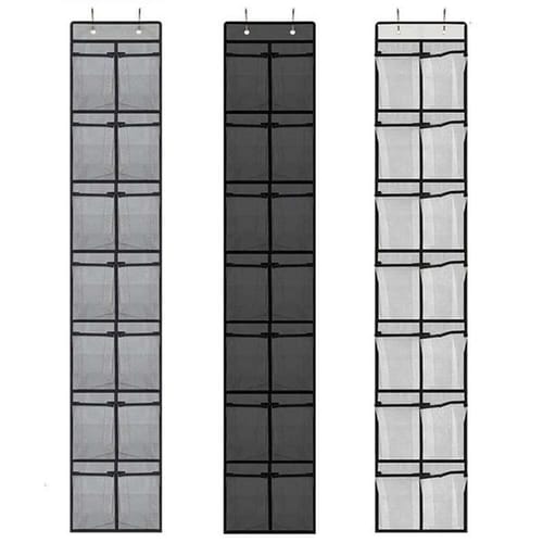Size: Default - Adult: Yes - Over The Door Organizer, 14 Large Mesh Pockets Hanging Shoe Rack Bag For Closet Organizers And Storage 26n0107