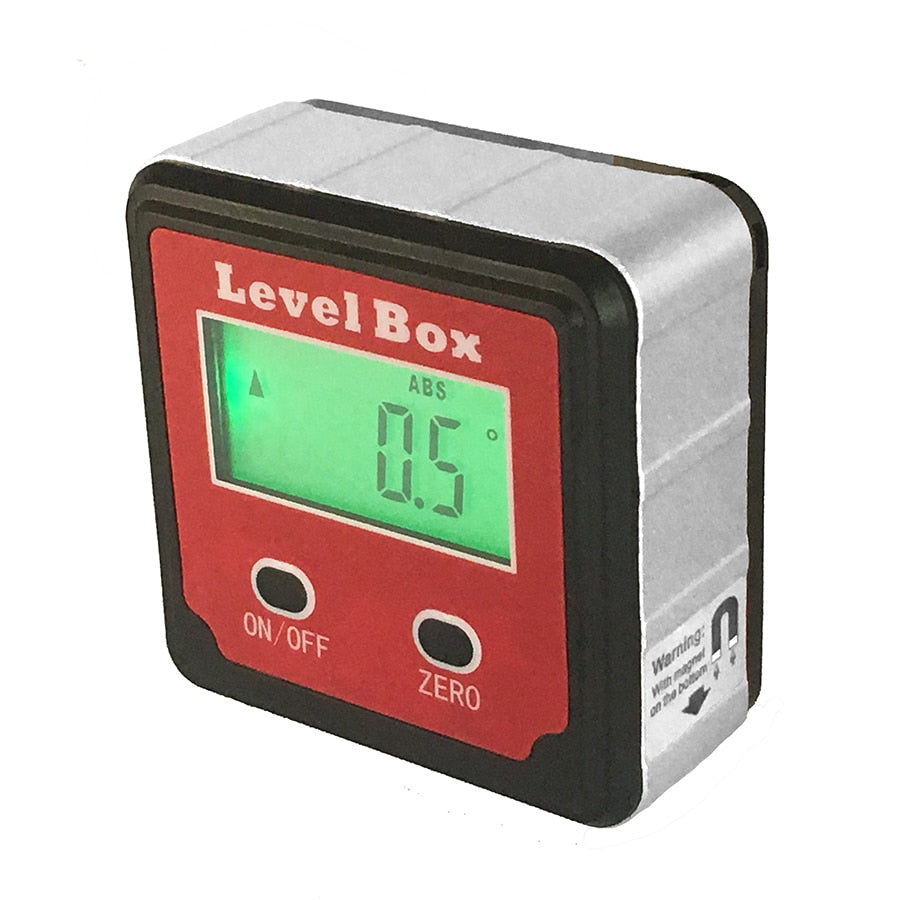 Color: Blue - Digital Inclinometer Angle Measuring Tool