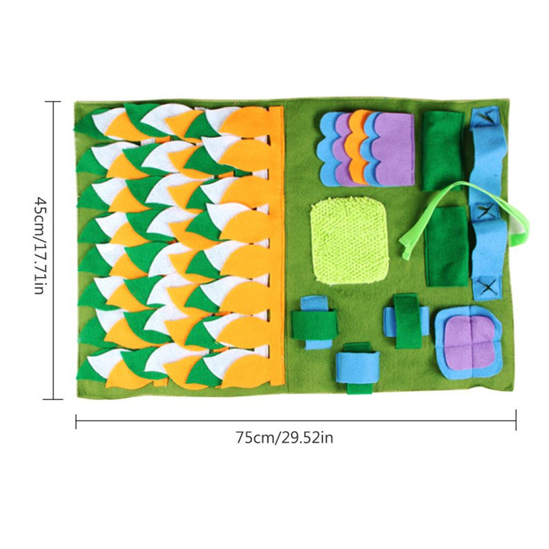 Style: A - Dog Toy Sniffing Pad Pet Educational Supplies Sniffing Pad