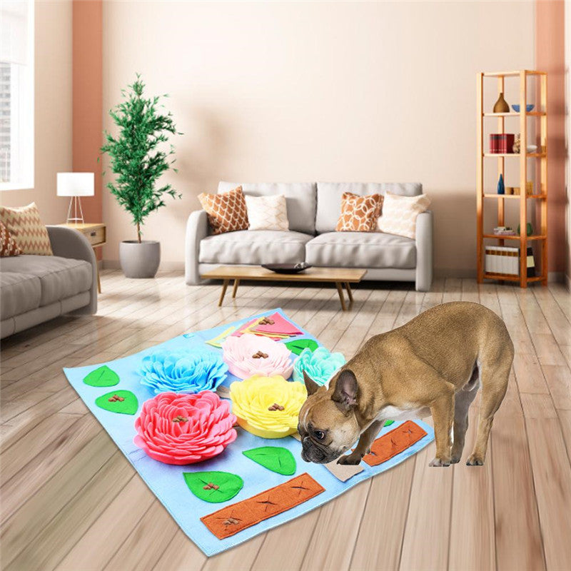 Style: A - Dog Toy Sniffing Pad Pet Educational Supplies Sniffing Pad