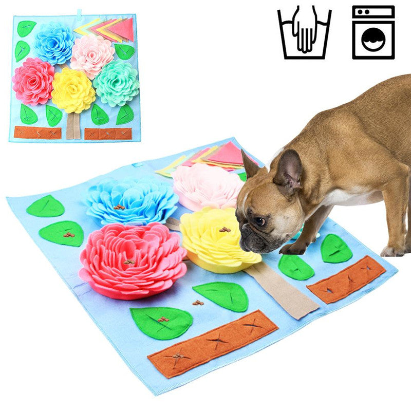 Style: A - Dog Toy Sniffing Pad Pet Educational Supplies Sniffing Pad