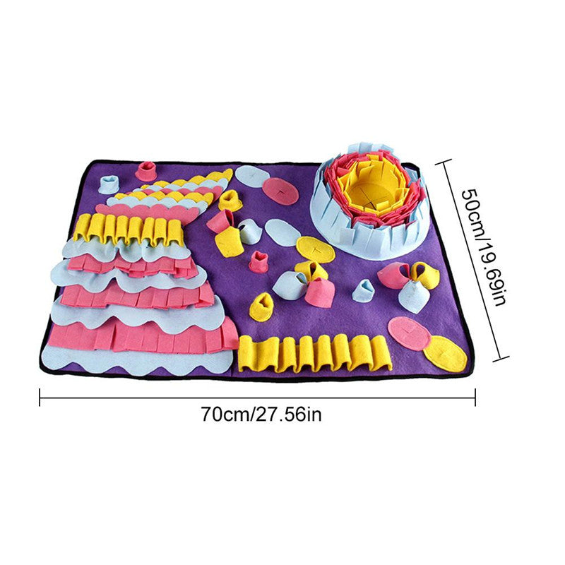 Style: A - Dog Toy Sniffing Pad Pet Educational Supplies Sniffing Pad