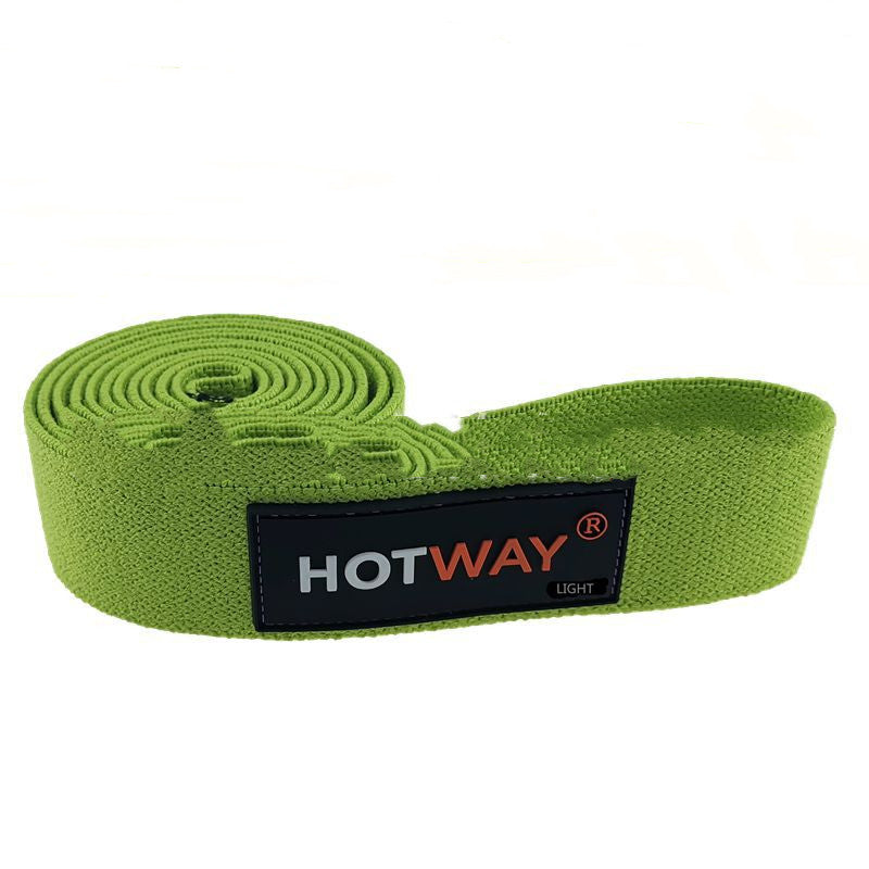 Quantity: 3set, Color: Black - Long Knitted Fitness Resistance Band Yoga Tension Band Sports Elastic Band