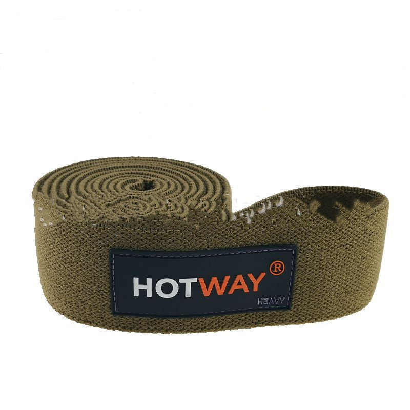 Quantity: 5set, Color: Black - Long Knitted Fitness Resistance Band Yoga Tension Band Sports Elastic Band