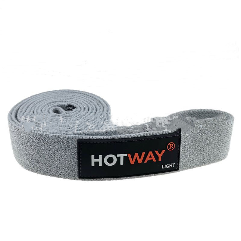Quantity: 5set, Color: Black - Long Knitted Fitness Resistance Band Yoga Tension Band Sports Elastic Band