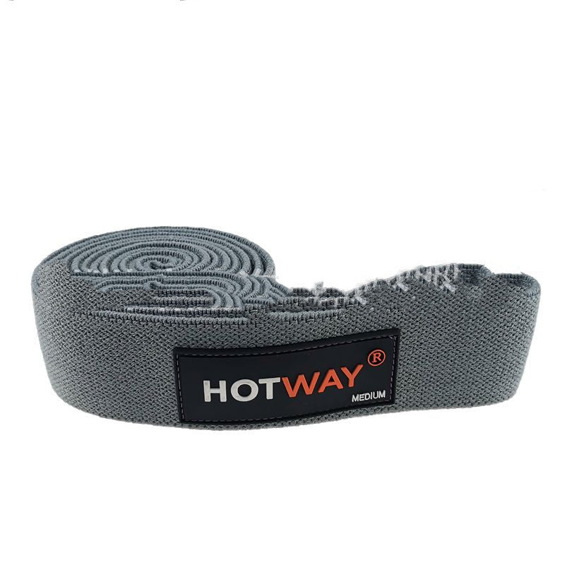 Quantity: 5set, Color: Black - Long Knitted Fitness Resistance Band Yoga Tension Band Sports Elastic Band