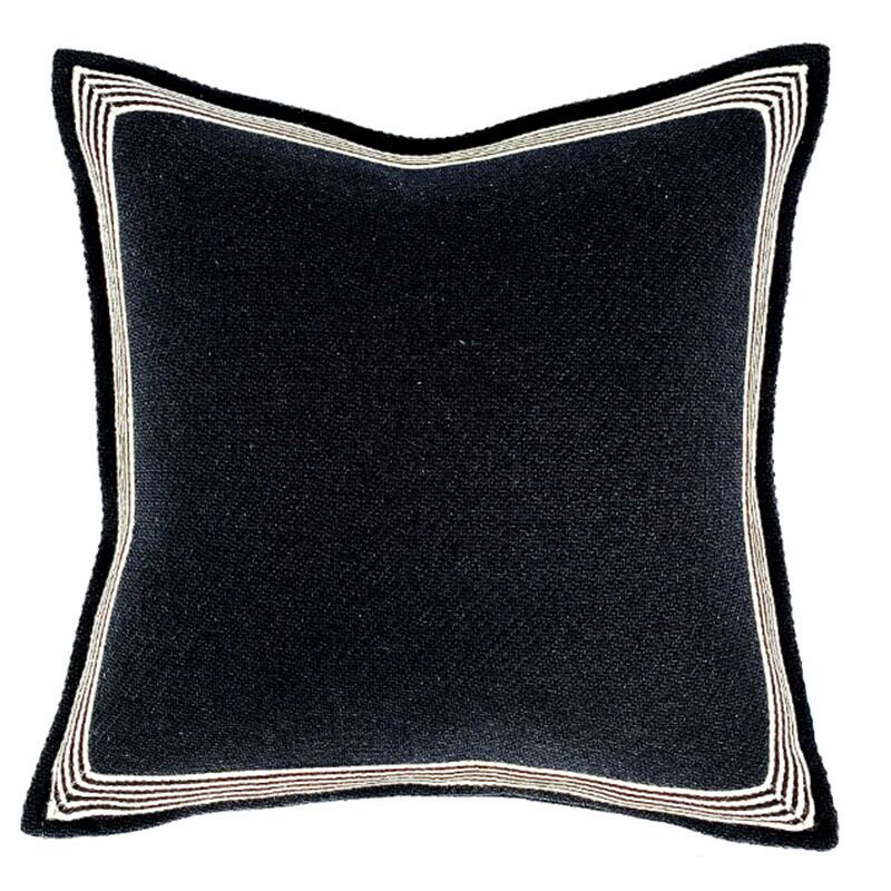 Color: Single Stripe, Pillowcase Size: 45x45cm - Geometric Striped Cotton And Linen Pillowcase