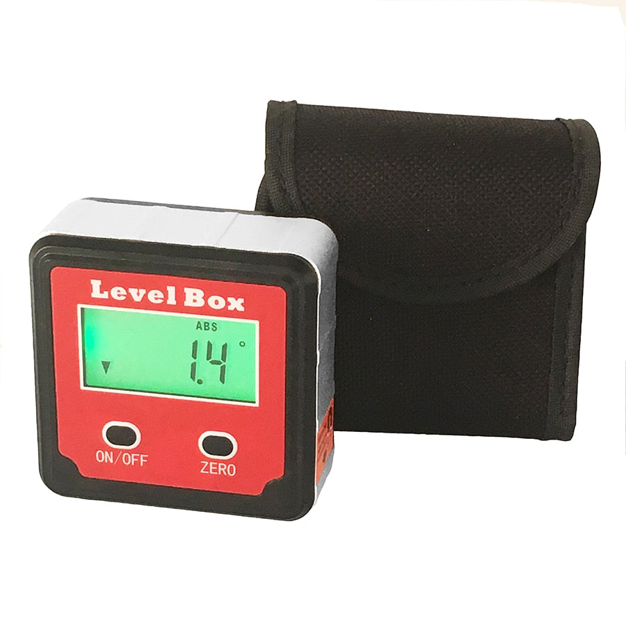 Color: Blue - Digital Inclinometer Angle Measuring Tool