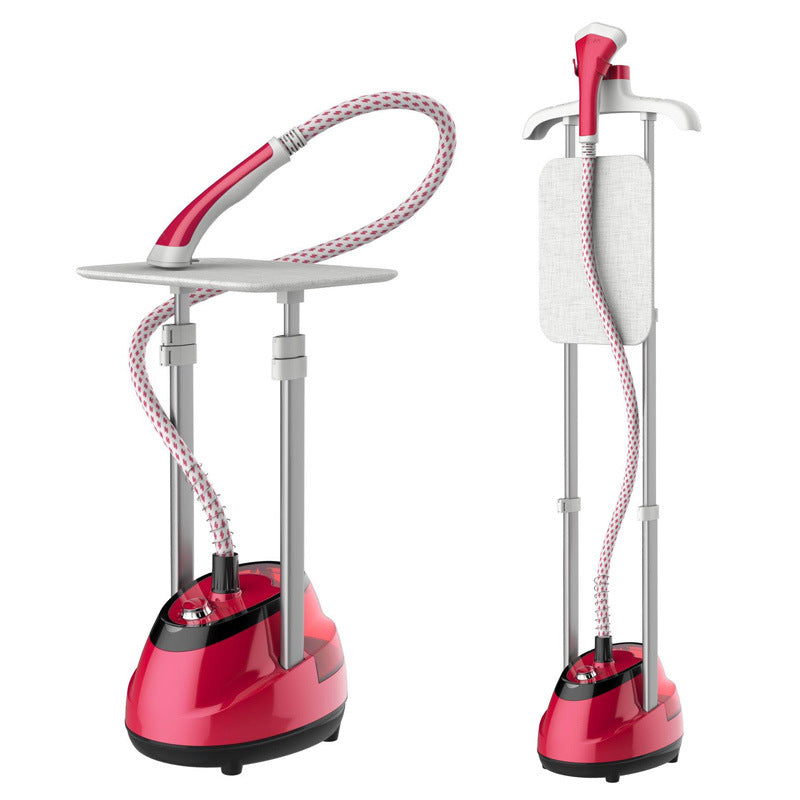 Color: Lt X7 Cardamom Green High End, Power Supply: European Standard - Hanging Ironing Machine Household Single Rod Vertical Belt Ironing Board