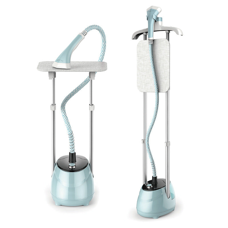 Color: Lt X7 Cardamom Green High End, Power Supply: European Standard - Hanging Ironing Machine Household Single Rod Vertical Belt Ironing Board