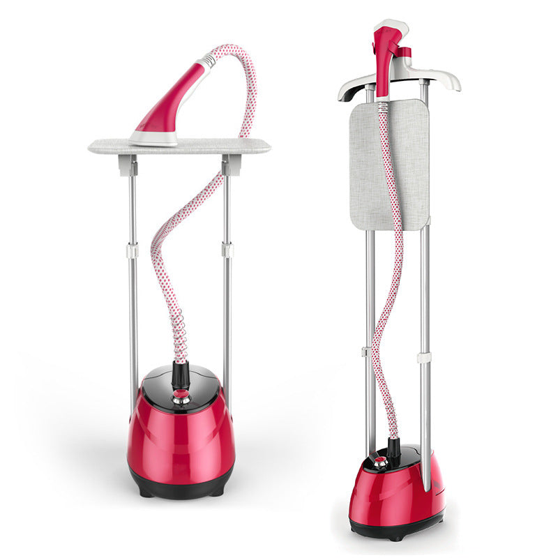 Color: Lt X7 Cardamom Green High End, Power Supply: European Standard - Hanging Ironing Machine Household Single Rod Vertical Belt Ironing Board