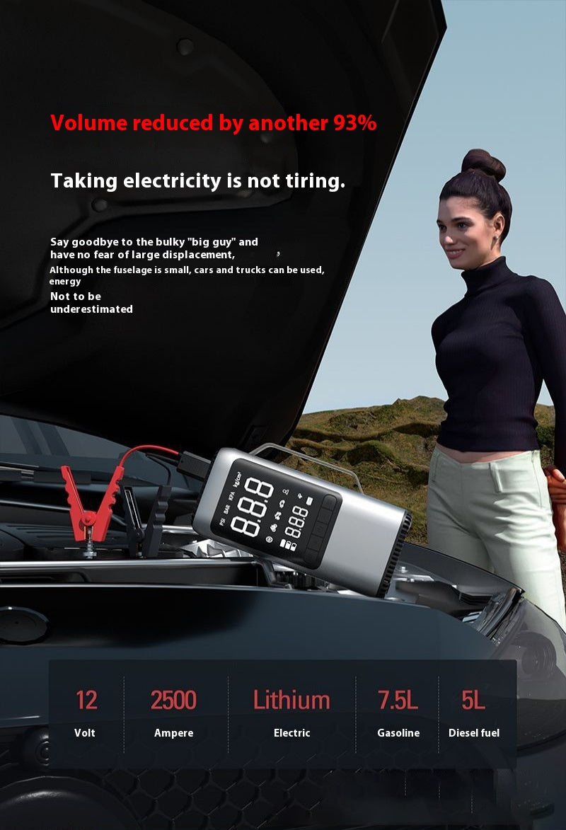 Specifications: Blower Type - Multi-function Car Emergency Ride Electric Starter Power Supply