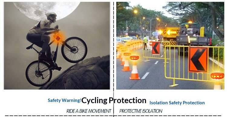 Specifications: Three Rechargeable Models, Quantity: 1pcs - Led Traffic Warning Light Car Accessory With Powerful Magnetic Attachment