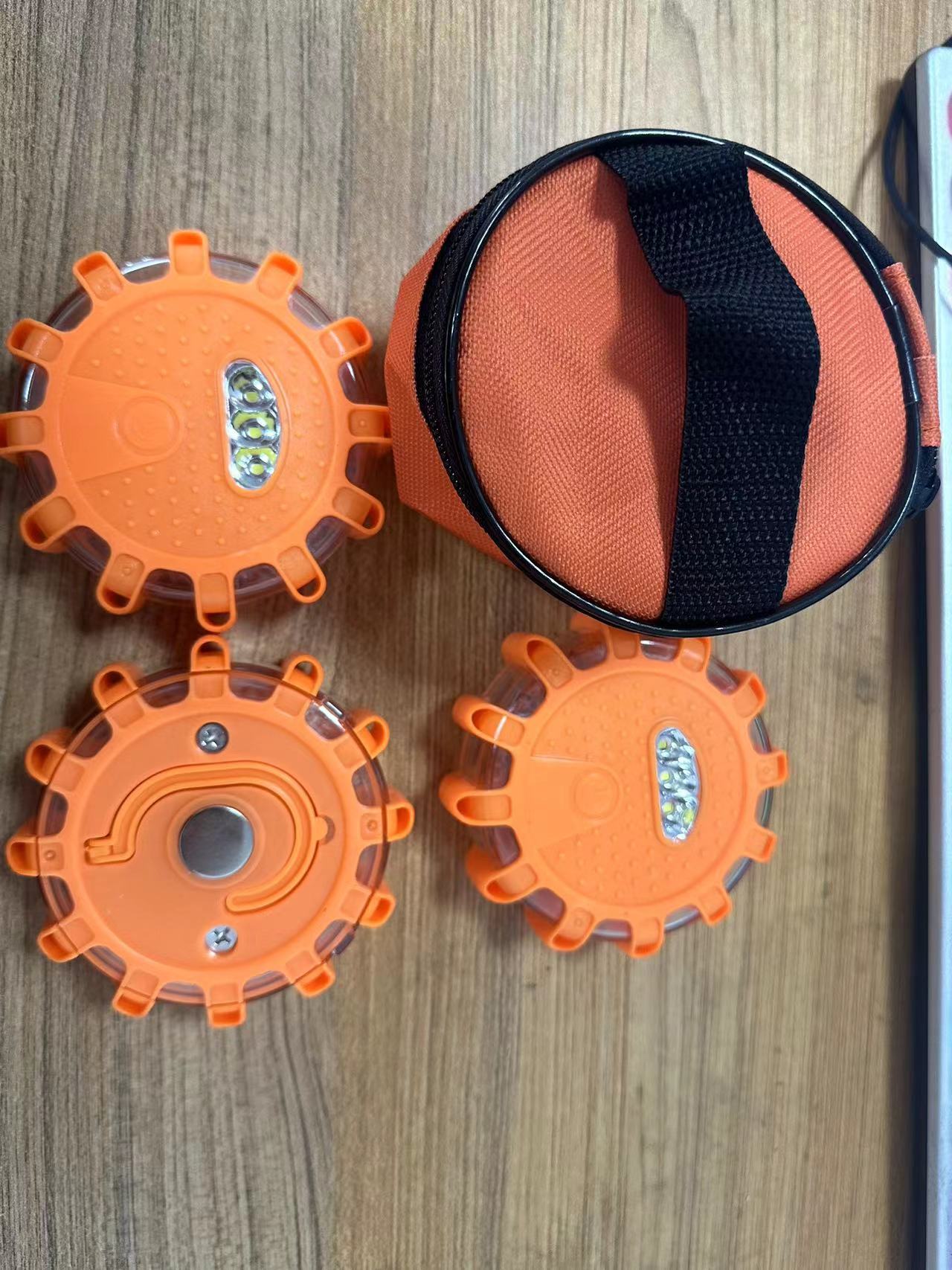 Specifications: Three Rechargeable Models, Quantity: 1pcs - Led Traffic Warning Light Car Accessory With Powerful Magnetic Attachment