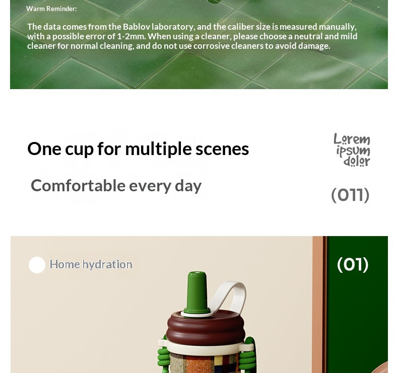 New Large-capacity Car Water Bottle