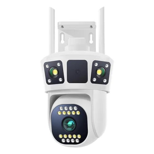 Specifications: 5 Style, Network Supply Mode: Wifiwired Network-us, Power Supply: - Wireless Camera Monitoring Dual-screen Home Night Vision Hd