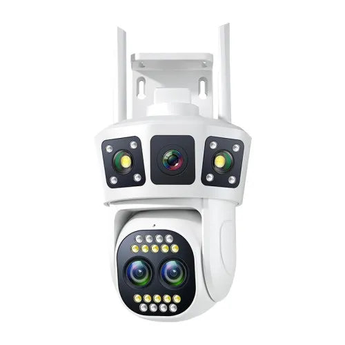 Specifications: 16 Style, Network Supply Mode: Wifiwired Network-eu, Power Supply: - Wireless Camera Monitoring Dual-screen Home Night Vision Hd