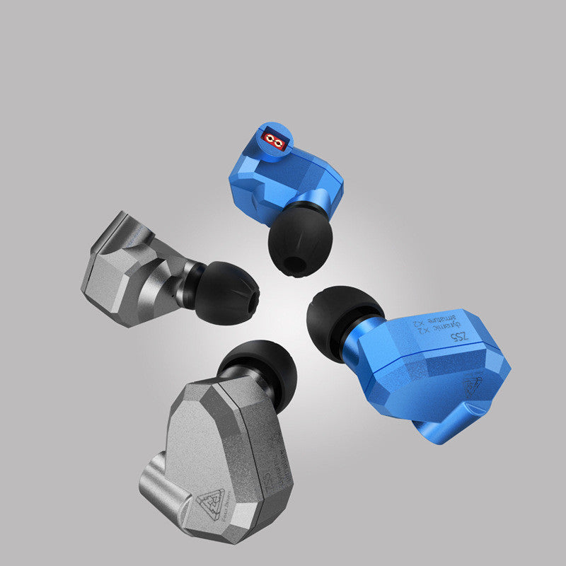 Color: Blue, Style: Standard Big Box - In-ear Headphones With Microphone