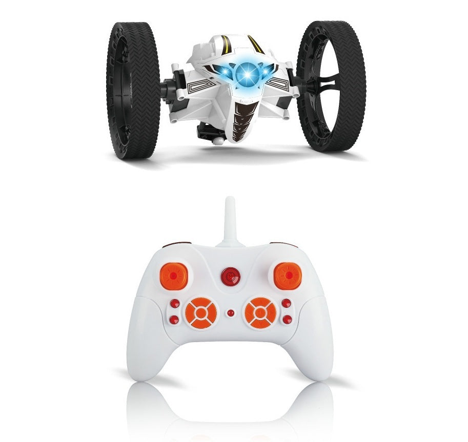 Color: Black White, Specification: Wifi - 805 Rc Bounce Car Rc Jump Car Remote Control Stunt Car Watch Control 360?° Rotation 27.6 Inches Bouncing 2wd 2.4ghz Rc Car Toys