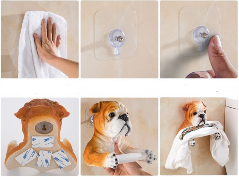 Style: Cat - Hanging Toilet Paper Holder