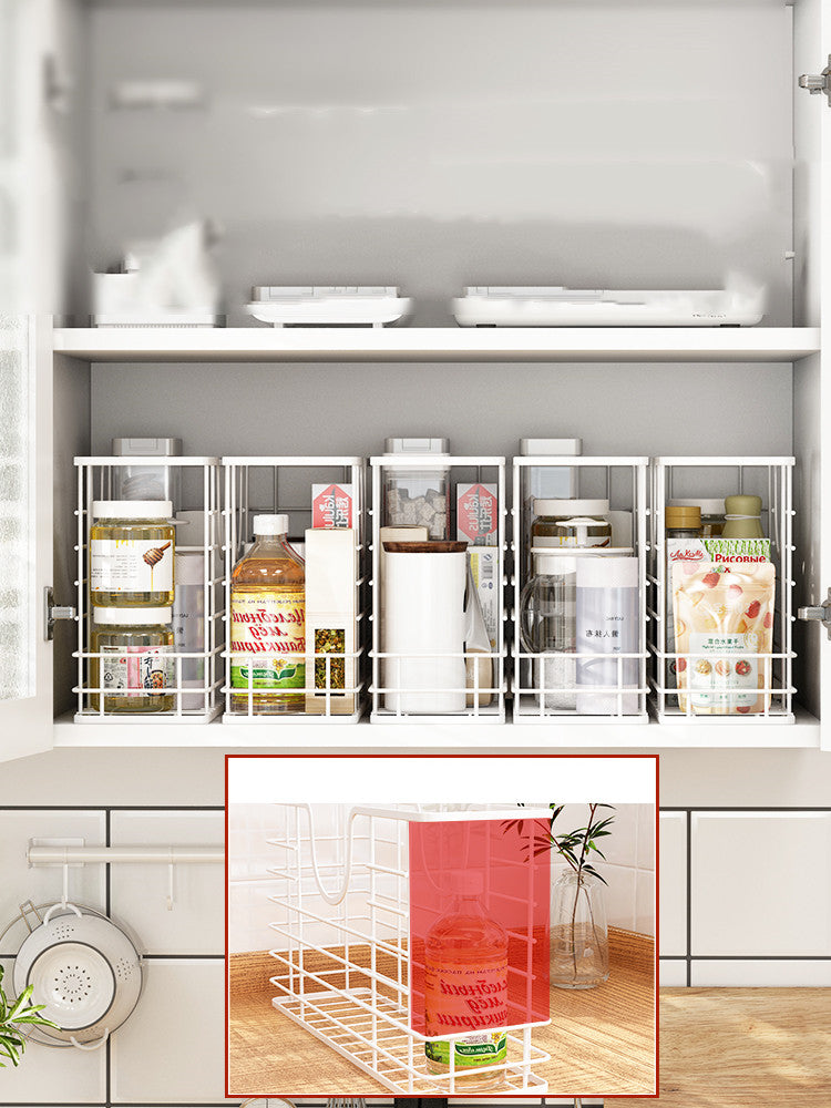 Style: Stackable Storage Rack - Kitchenware Sundries Box Sorting Basket Artifact