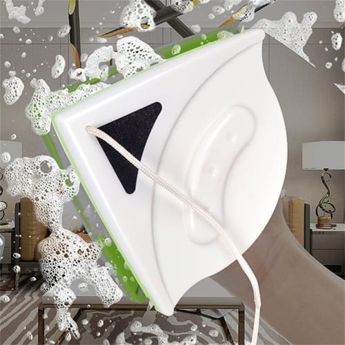 Double Side Glass Cleaning Brush Magnetic Window Cleaning Magnets Household Cleaning Tools Wiper Useful Surface Brush For Window 201214