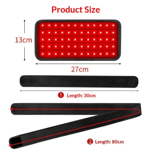 Power Supply: Uk, Size: Small - Full-body Infrared Therapy Blanket For Pets Red Light Lumbar Belt For Senior Dogs And Cats