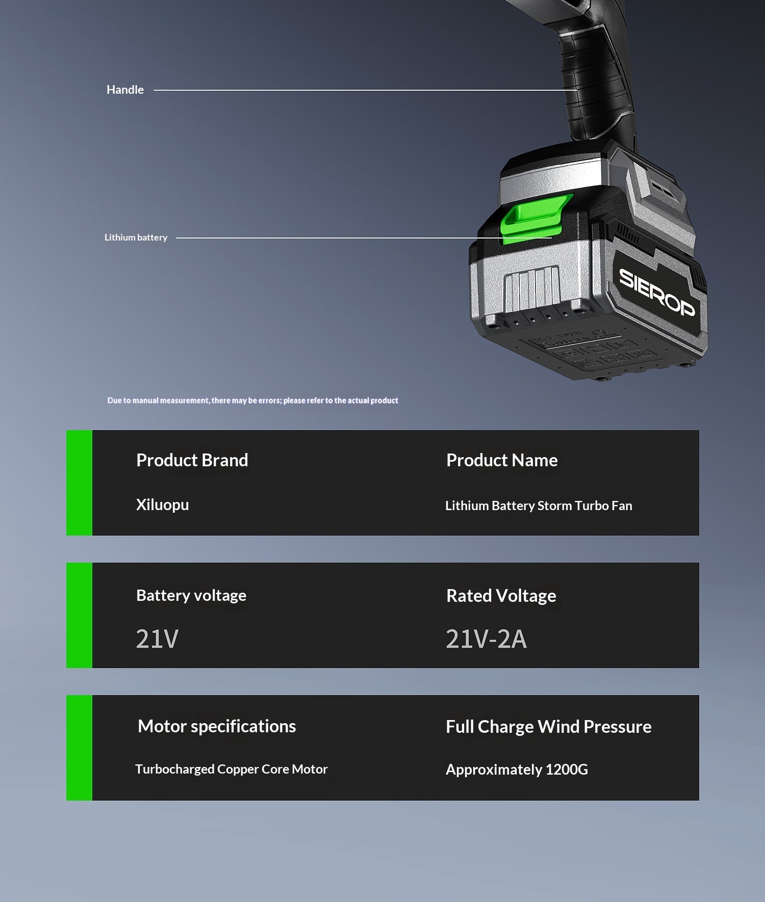 Model: 10 Batteries 1 Charger, Power Supply: Us-with Ductwork, Please Input: - Brushless Lithium-ion High-power Blower Fan For Household Dust Removal