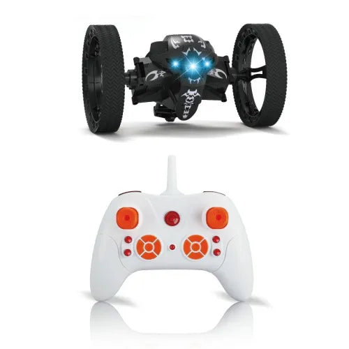 Color: Black White, Specification: Wifi - 805 Rc Bounce Car Rc Jump Car Remote Control Stunt Car Watch Control 360?° Rotation 27.6 Inches Bouncing 2wd 2.4ghz Rc Car Toys