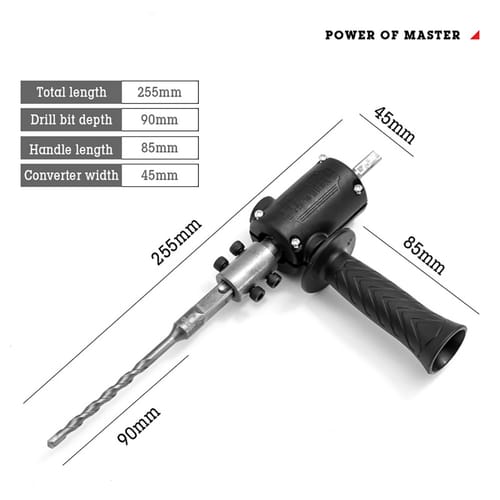 Electric Drill Conversion Accessory Modified To Impact Drill Metal Plastic Conversion Tool