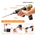 Electric Drill Conversion Accessory Modified To Impact Drill Metal Plastic Conversion Tool
