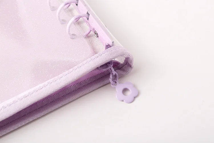 Color: Blue, Size: A6 - New Arrival 2023 Cute A5/a6 My Journal Agenda Notebook & Diy Photocard Binder Organizer Gift Book School Stationery