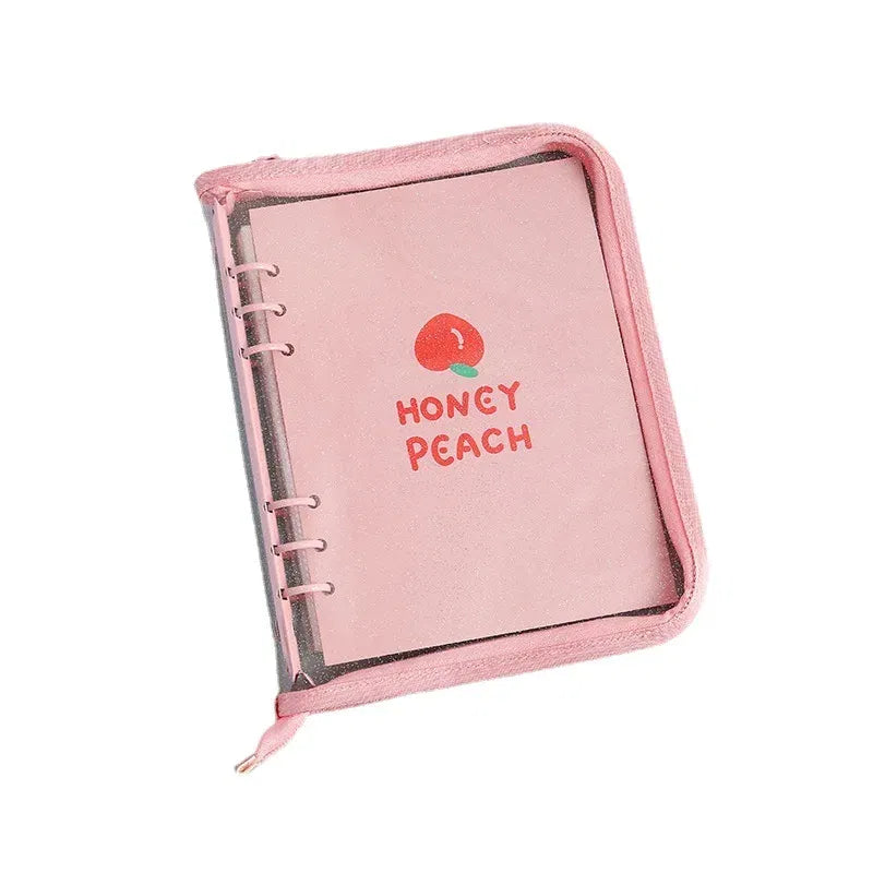 Color: Blue, Size: A6 - New Arrival 2023 Cute A5/a6 My Journal Agenda Notebook & Diy Photocard Binder Organizer Gift Book School Stationery