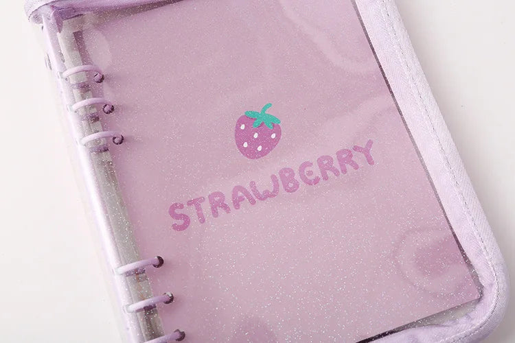 Color: Blue, Size: A6 - New Arrival 2023 Cute A5/a6 My Journal Agenda Notebook & Diy Photocard Binder Organizer Gift Book School Stationery