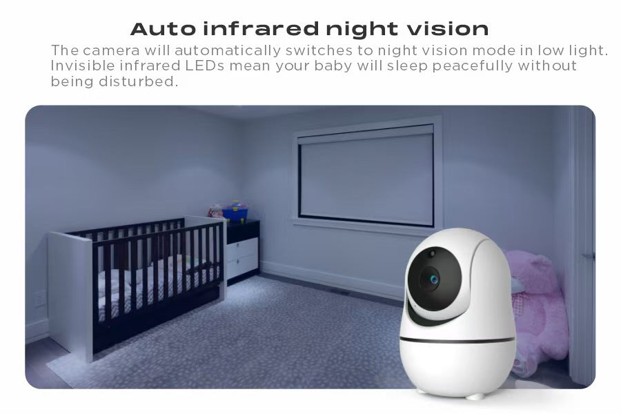 Specifications: 1 Dragging 1, Power Supply: Eu - 7-inch Baby Monitor With Two-way Audio Intercom For Baby Care